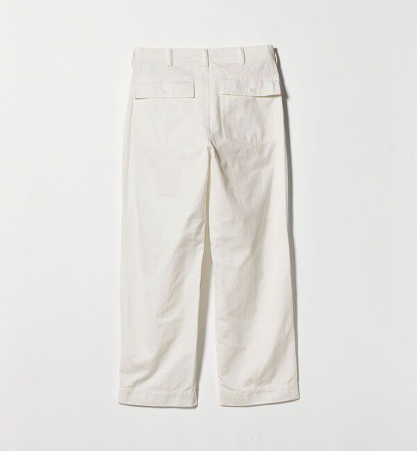 UNITED ARROWS「ヘリンボーン ファティーグパンツ」|チノ|