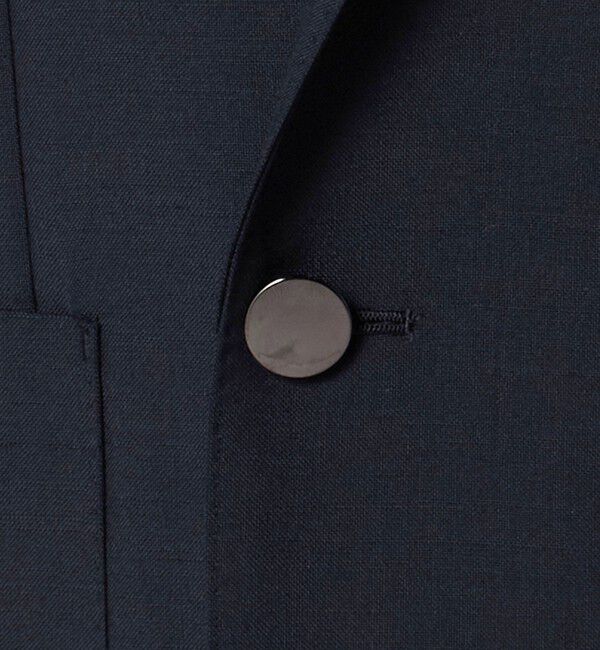 UNITED ARROWS「ウール モヘヤ 4ボタン ダブルブレストブレザー S‐MODEL」|テーラードジャケット|