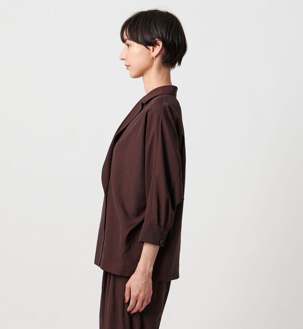 UNITED ARROWS「シアー ドルマン ブラウス ジャケット ウォッシャブル」|テーラードジャケット|