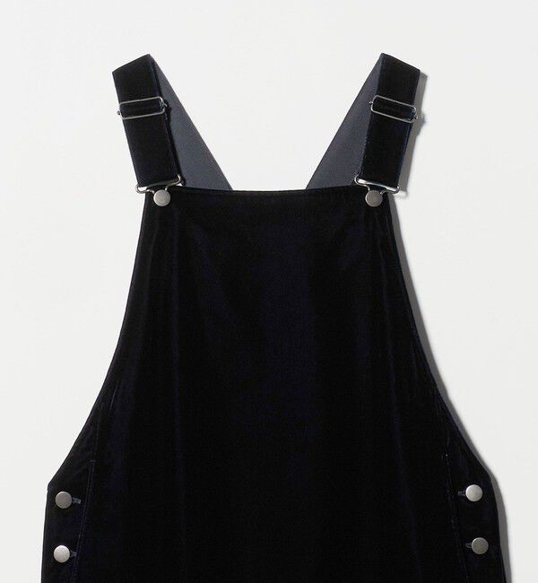 UNITED ARROWS「ベルベット サロペット スカート」|オールインワン|