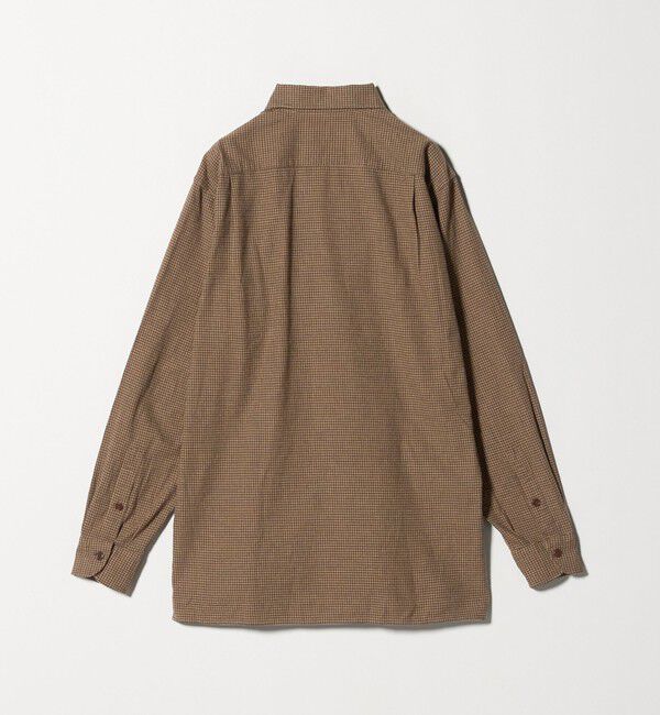 UNITED ARROWS「ALBIATE ブロックチェック ワンピースカラー シャツ」|シャツ・ブラウス|