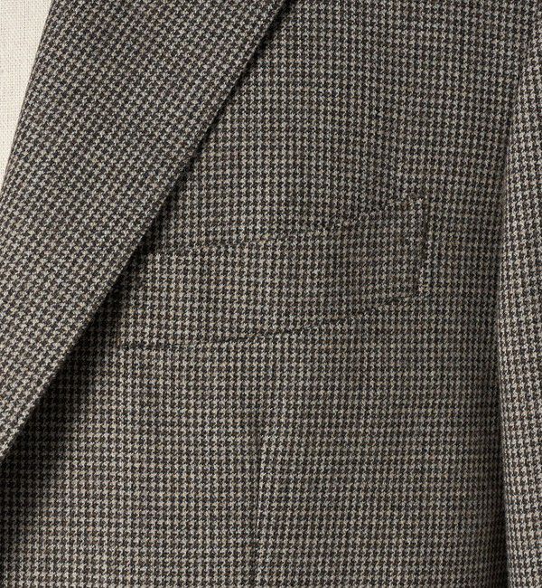 UNITED ARROWS「ハウンドトゥース シングル ３ボタン テーラード ジャケット R―MODEL」|スーツ|