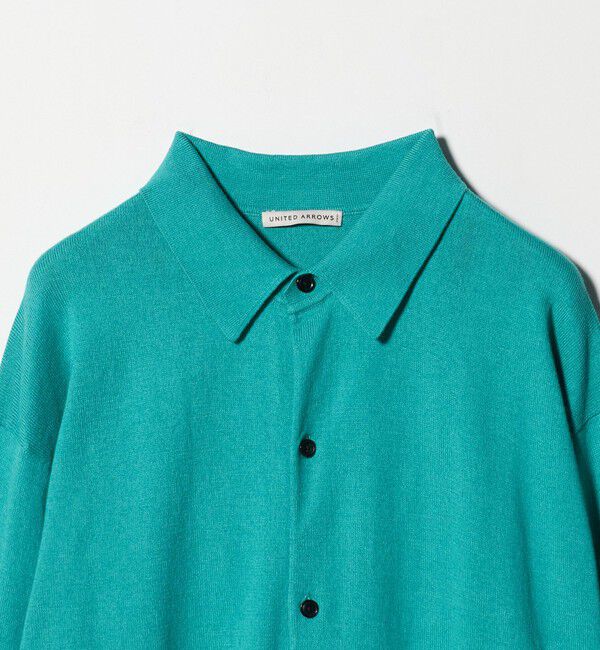 UNITED ARROWS「ピマコットン アルパカ ポロカラー カーディガン」|カーディガン|