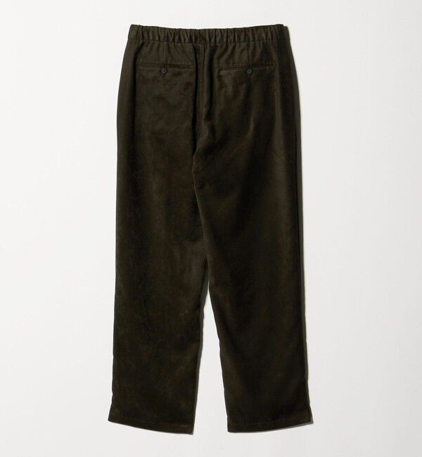 UNITED ARROWS「スエードライク オールギャザー リラックス イージーパンツ」|チノ|