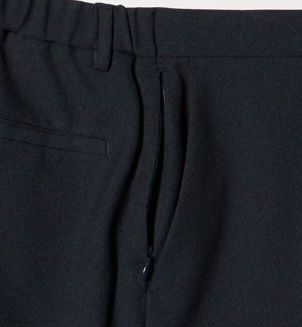 UNITED ARROWS「テック ツイル ノープリーツ パンツ UA COZY  ウォッシャブル 防しわ性（着用しわ）」|スーツ|