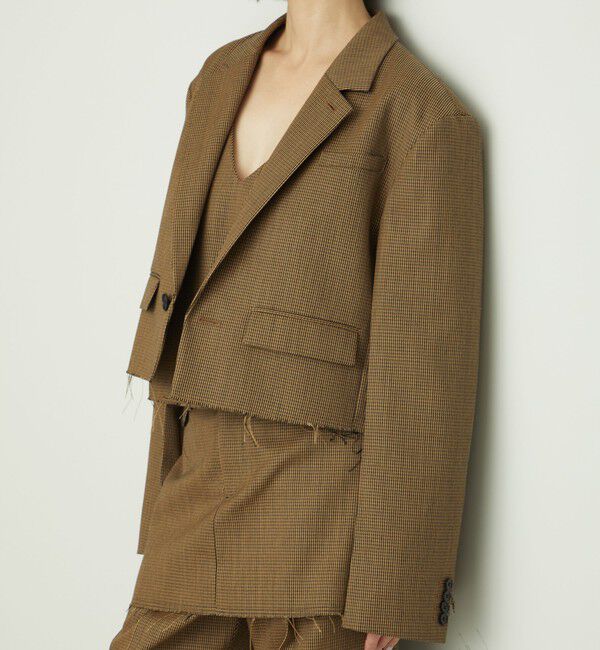 AEWEN MATOPH「＜AEWEN MATOPH＞ウールショートジャケット」|テーラードジャケット|