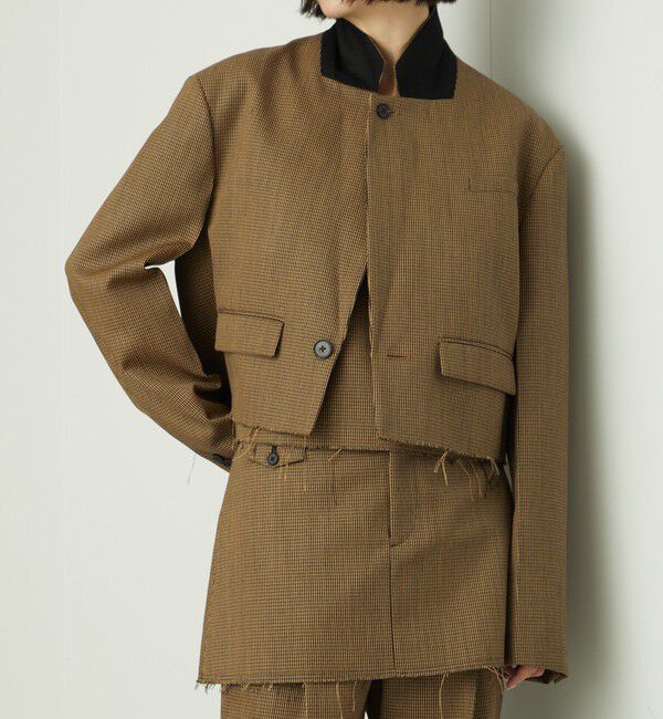 AEWEN MATOPH「＜AEWEN MATOPH＞ウールショートジャケット」|テーラードジャケット|