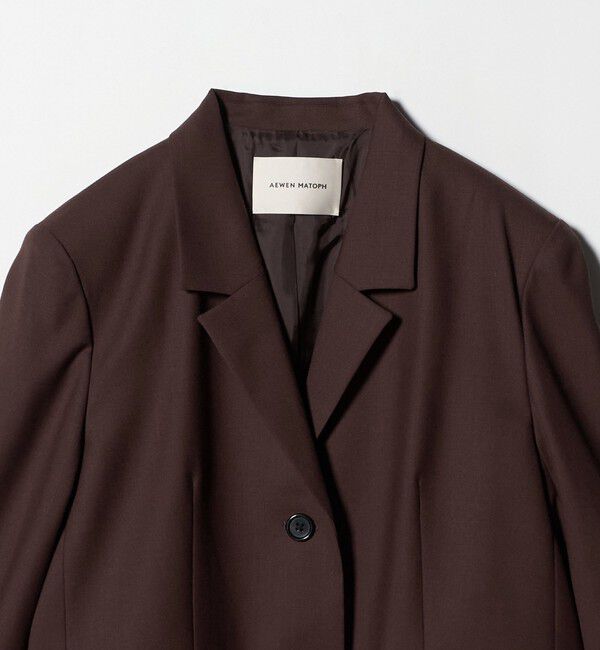 AEWEN MATOPH「＜AEWEN MATOPH＞ウール3Bジャケット」|テーラードジャケット|