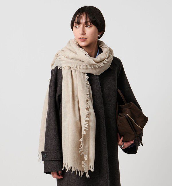 UNITED ARROWS「＜ASAUCE MELER＞AIRY SOLID ストール」|ストール|
