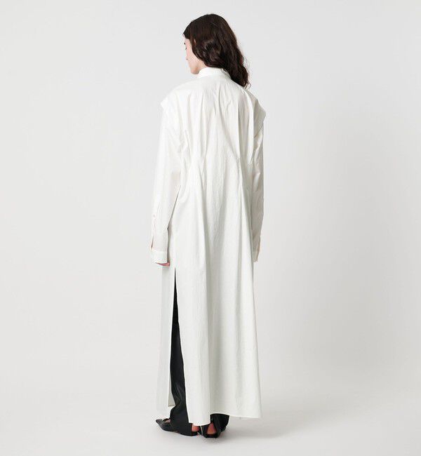AEWEN MATOPH「＜AEWEN MATOPH＞ウエストダーツ シャツマキシワンピース ‐ ウォッシャブル ‐」|ワンピース|