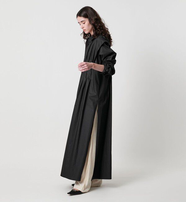 AEWEN MATOPH「＜AEWEN MATOPH＞ウエストダーツ シャツマキシワンピース ‐ ウォッシャブル ‐」|ワンピース|