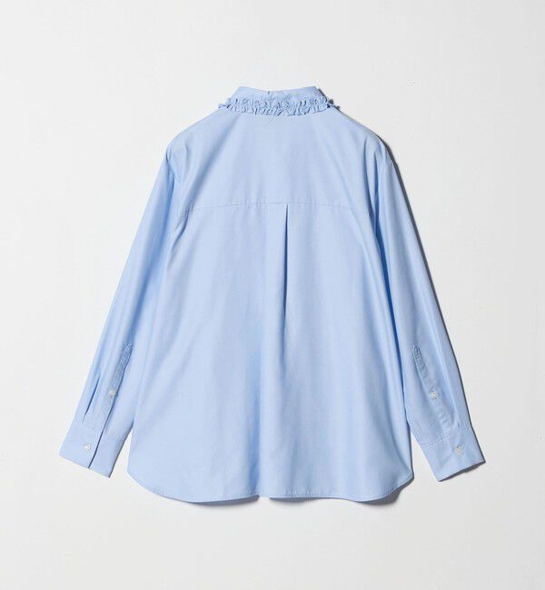 UNITED ARROWS「ミニフリルシャツ‐ウォッシャブル‐」|シャツ・ブラウス|