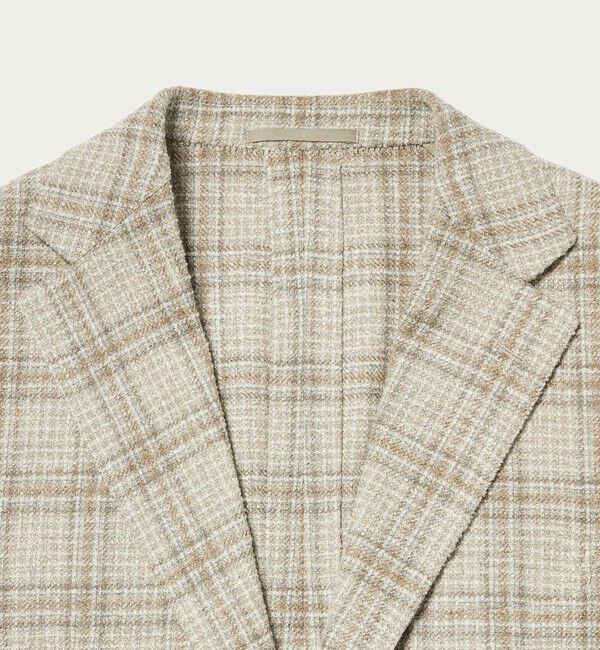 UNITED ARROWS「ファンシーチェック 3ボタン ジャケット C‐MODEL」|テーラードジャケット|
