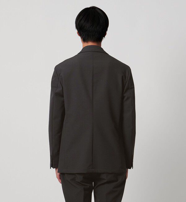 UNITED ARROWS「ドビー シングル 2ボタン シングル テーラードジャケット UA COZY ウォッシャブル 2WAYストレッチ はっ水 」|スーツ|