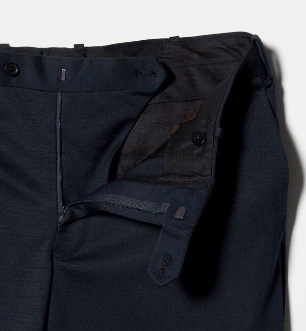 UNITED ARROWS「メランジ ジャージ ノープリーツ スラックス COMFORT EASY-MODEL」|スーツ|
