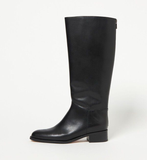 UNITED ARROWS「バックジップ ロングブーツ」|ロングブーツ|