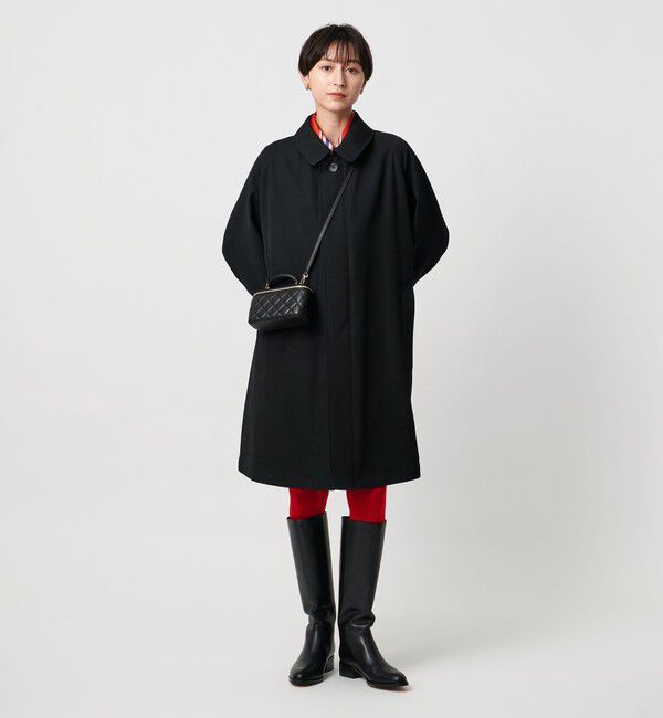 UNITED ARROWS「バックジップ ロングブーツ」|ロングブーツ|