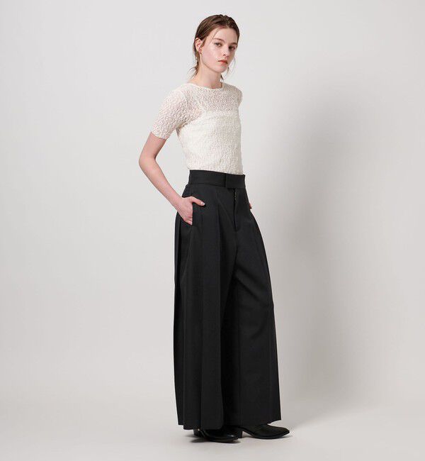 ASTRAET「＜ASTRAET＞サイドタック バギーパンツ」|チノ|