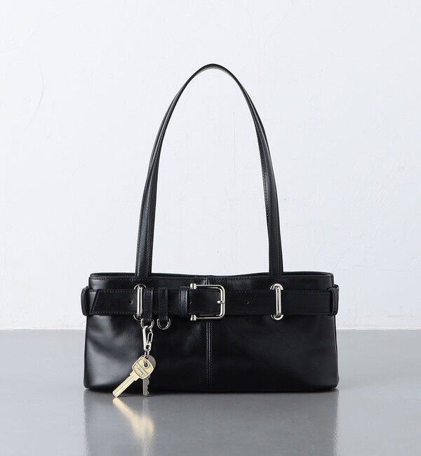 OSOI「＜OSOI＞SHOULDER BROCLEMINI バッグ」|ショルダー・メッセンジャー|BLACK