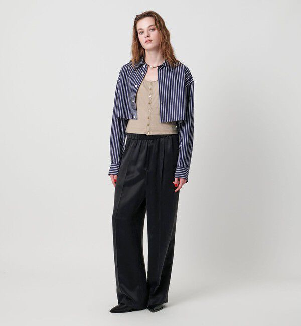 ASTRAET「＜ASTRAET＞ キュプラ ツイル ソクショウ ワイドパンツ」|その他|