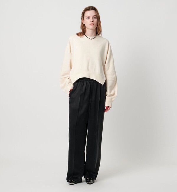 ASTRAET「＜ASTRAET＞ ウラケ サイドジップ クルーネックスウェット」|スウェット・ジャージ|