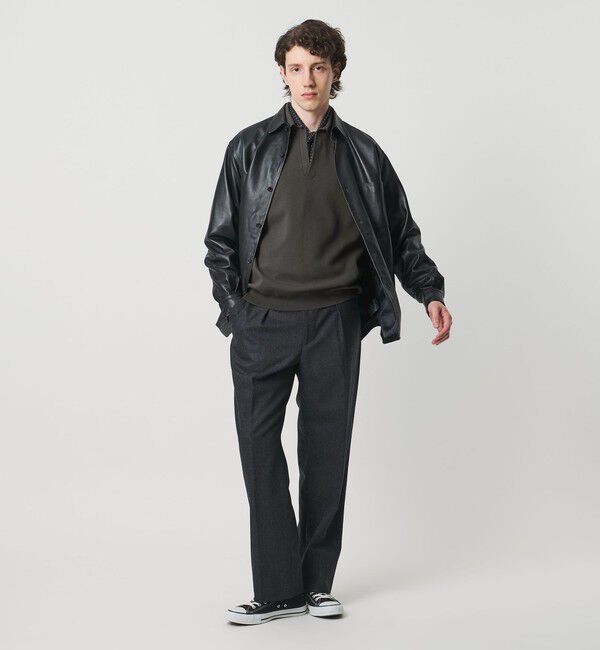 UNITED ARROWS「フォーシーズンズ ミラノリブ スキッパー ニット」|ニット・セーター|