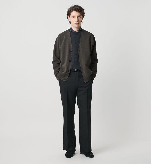 UNITED ARROWS「フォーシーズンズ ミラノリブ カーディガン」|カーディガン|