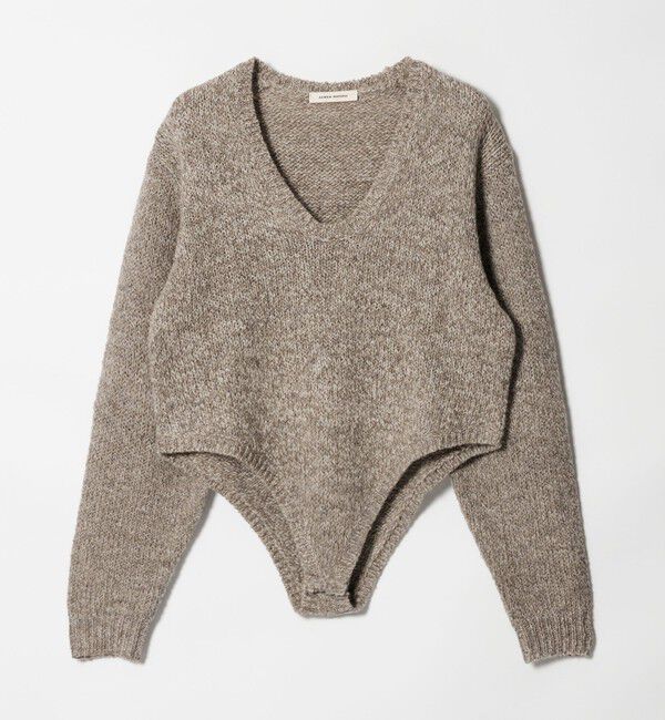 AEWEN MATOPH「＜AEWEN MATOPH＞ウールアルパカ ニットロンパース」|ニット・セーター|