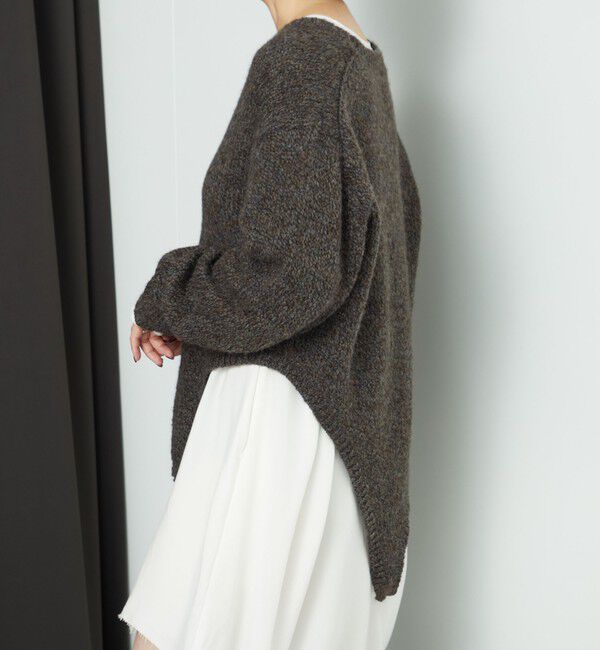 AEWEN MATOPH「＜AEWEN MATOPH＞ウールアルパカ ニットロンパース」|ニット・セーター|