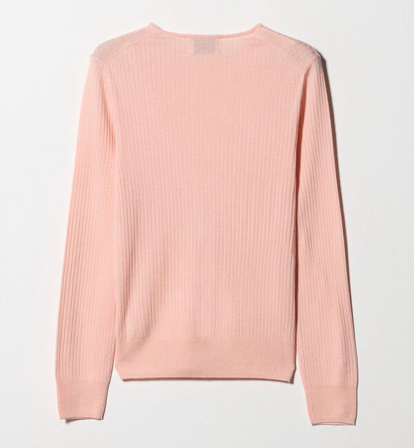 UNITED ARROWS「リブ クルーネック ニット」|ニット・セーター|