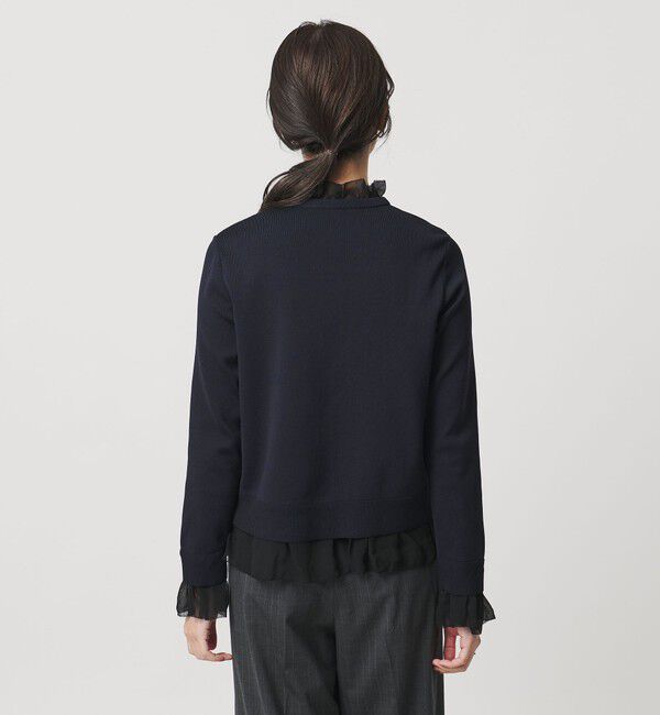 UNITED ARROWS「4WAY シフォン カーディガン ‐ウォッシャブル‐」|カーディガン|