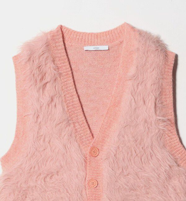 ASTRAET「＜ASTRAET＞シャギー Vネック ベスト」|ベスト・ジレ|