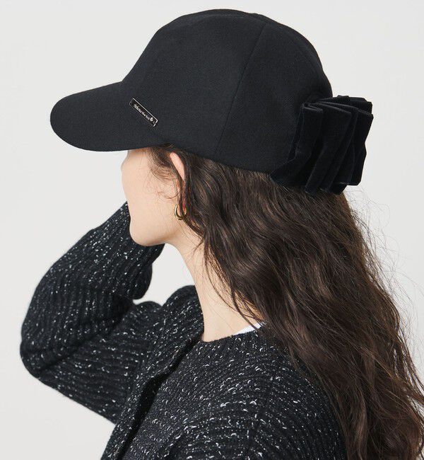 UNITED ARROWS「＜Athena New York＞MOCA キャップ」|キャップ・キャスケット|BLACK