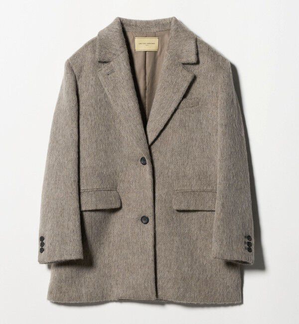 UNITED ARROWS「シャギー ジャケット」|テーラードジャケット|