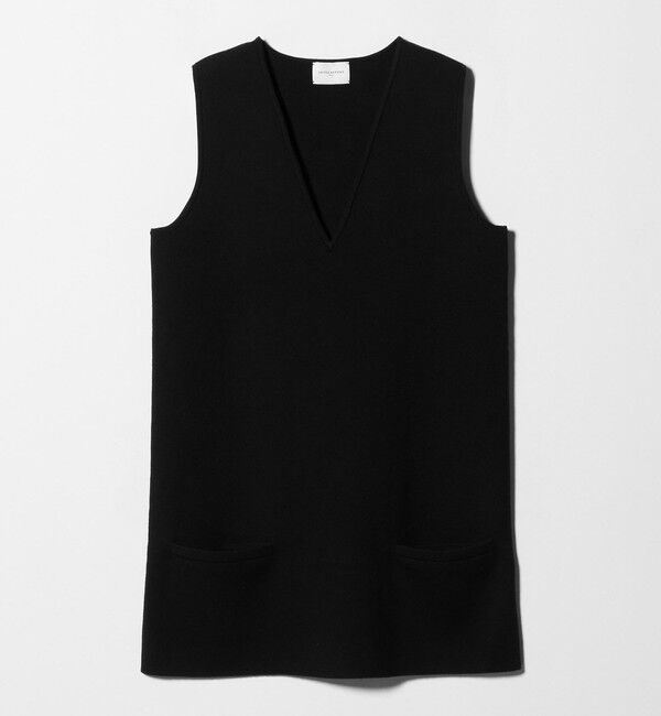 UNITED ARROWS「ミラノリブ チュニック ベスト」|ベスト・ジレ|