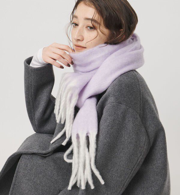 UNITED ARROWS「ブラッシュ加工 マフラー」|マフラー|