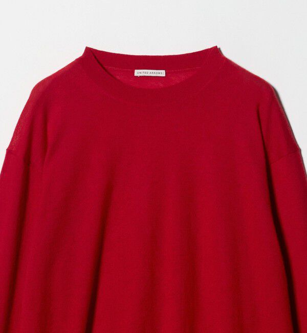 UNITED ARROWS「カシミヤ ハイゲージ クルーネックニット」|ニット・セーター|