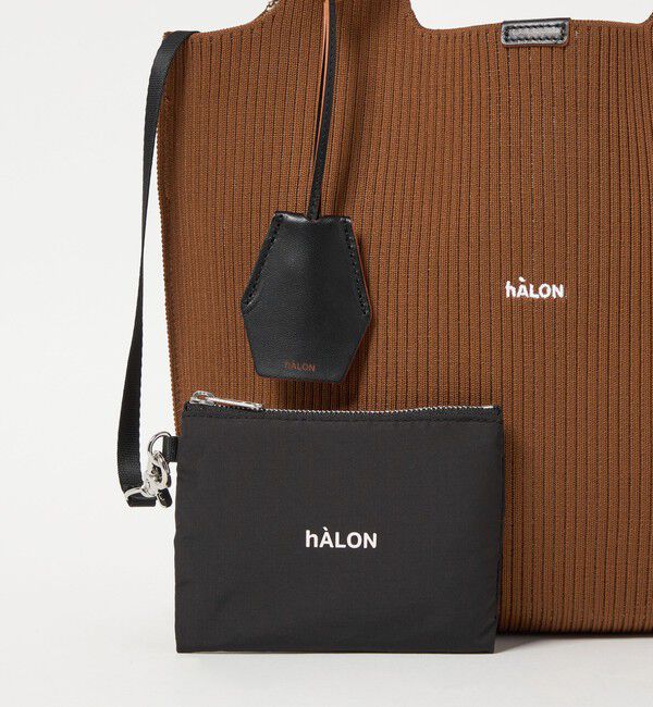 UNITED ARROWS「＜hALON＞ストライプ ニット トートバッグM」|その他|