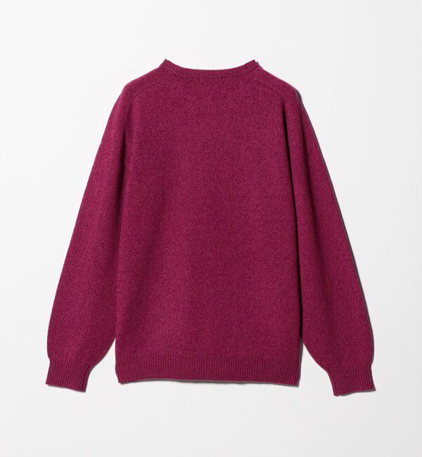 UNITED ARROWS「ウール カシミヤ ミドルゲージ クルーネック ニット」|ニット・セーター|