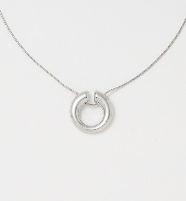 UNITED ARROWS「ドーナツトップ ネックレス」|ネックレス|