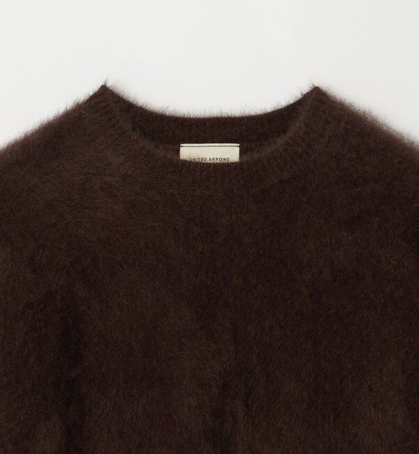 UNITED ARROWS「フォックスカシミヤ クルーネック ニット」|ニット・セーター|