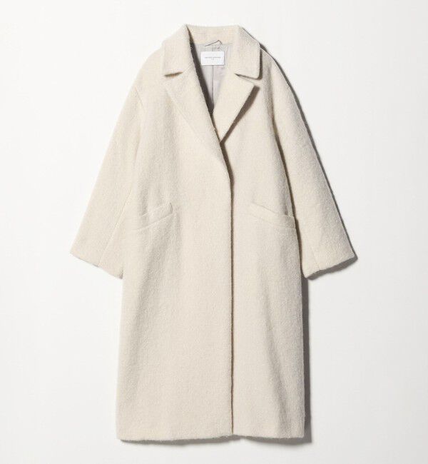 UNITED ARROWS「シャギー ビッグ テーラード コート」|チェスターコート|