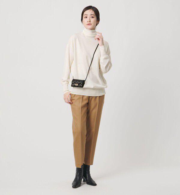 UNITED ARROWS「18G ウール タートルネック ニット ‐ウォッシャブル‐」|ニット・セーター|