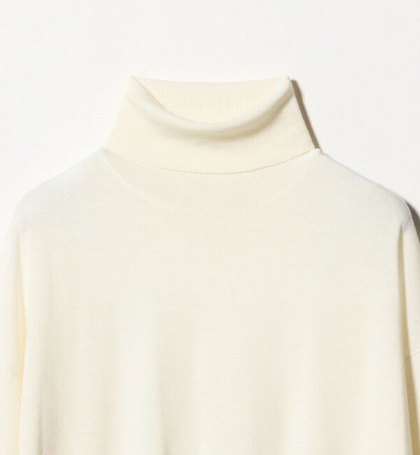UNITED ARROWS「18G ウール タートルネック ニット ‐ウォッシャブル‐」|ニット・セーター|