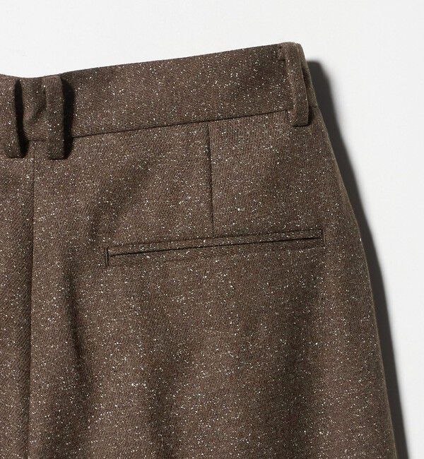 UNITED ARROWS「ツイードライク 2タック ワイド パンツ」|チノ|