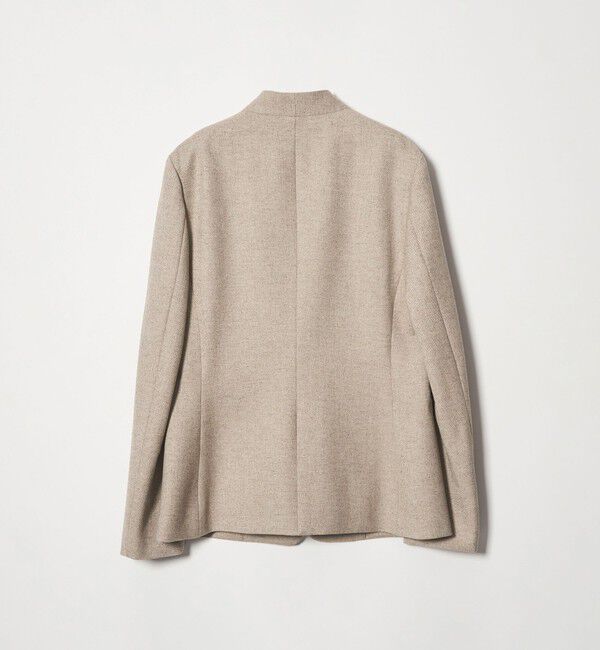 UNITED ARROWS「ツイードライク ノーカラージャケット」|ノーカラージャケット|