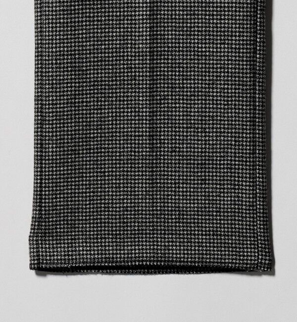 UNITED ARROWS「フランネル ハウンドトゥース ノープリーツ スラックス COMFORT EASY‐MODEL ヨコストレッチ」|スーツ|