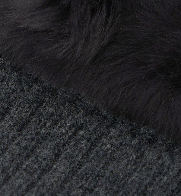 UNITED ARROWS「レッキスラビットファー フィンガーレスグローブ」|手袋|