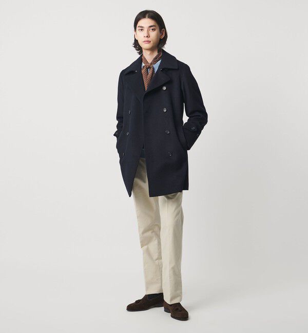 UNITED ARROWS「ウール カシミヤ ビーバー ショートトレンチコート」|トレンチコート|