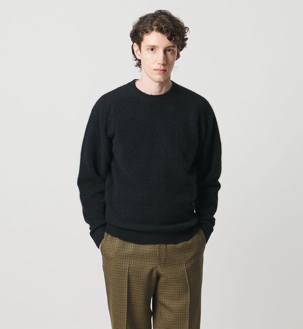 UNITED ARROWS「ヤク ヘアリー クルーネックニット」|ニット・セーター|